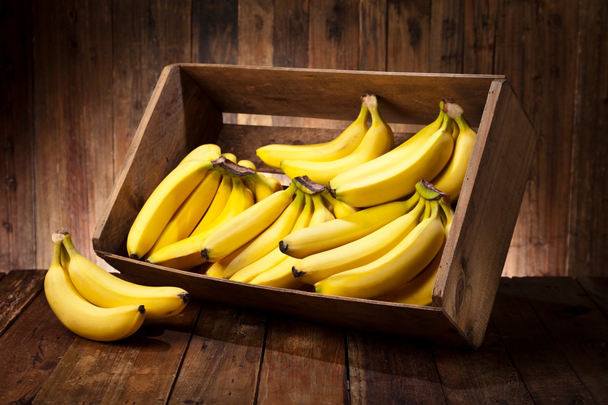 crate of bananas