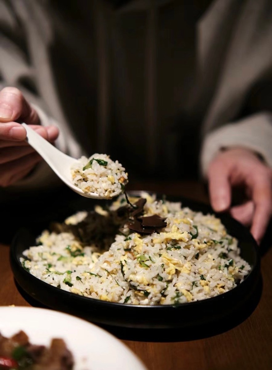 Truffle fried rice at Lunar.