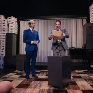 Noah Weisberg and Eric William Morris in "Cellino v. Barnes."