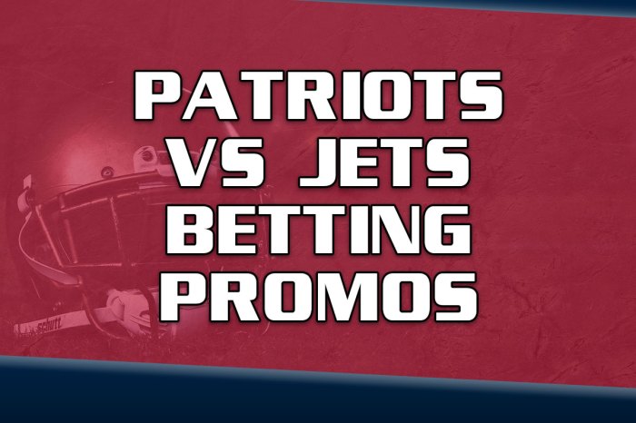 patriots jets betting promos