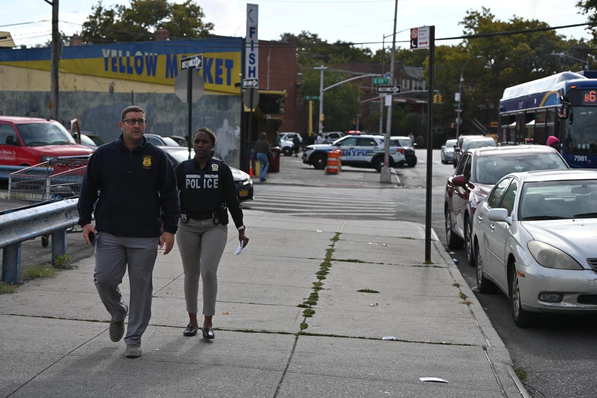 EMS rushed the victim to Brookdale hospital where he is expected to survive his injuries