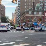 Scene of West Village stabbing