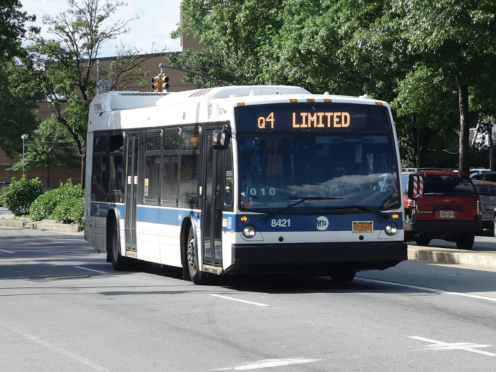 an MTA bus