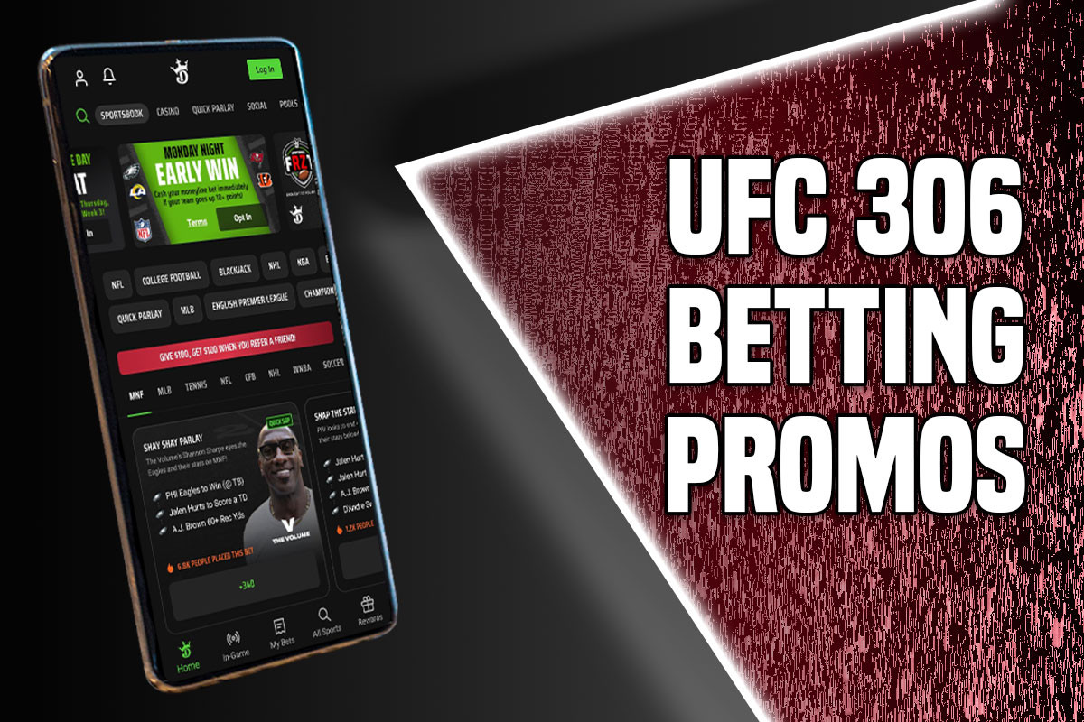 UFC 306 betting promos