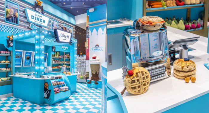 The Jelly Cats Diner Experience at FAO Schwarz has some new items.