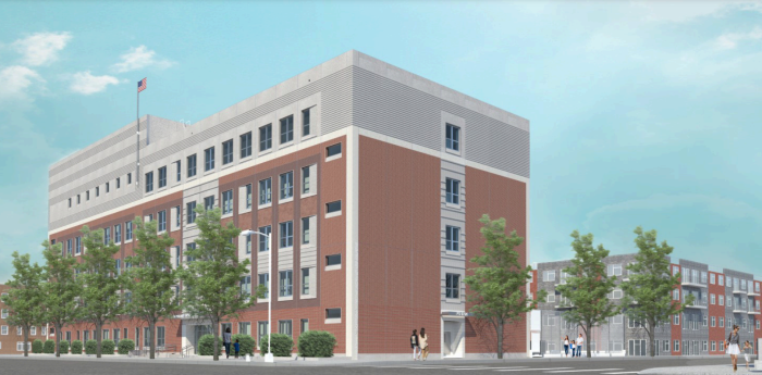 rendering of one of the new public schools in NYC