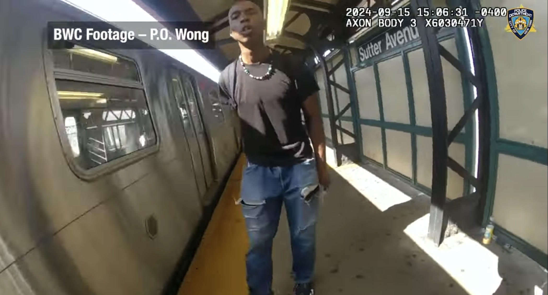 Nypd Releases Bodycam Footage From Controversial Brooklyn Police Subway