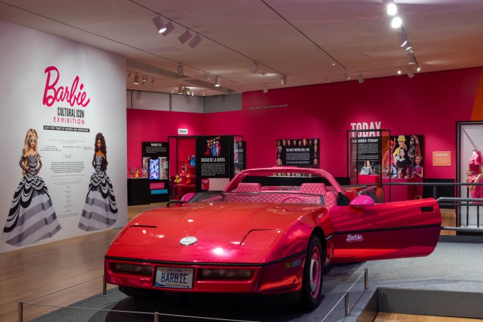 Iconic Barbie Corvette at MAD Gala