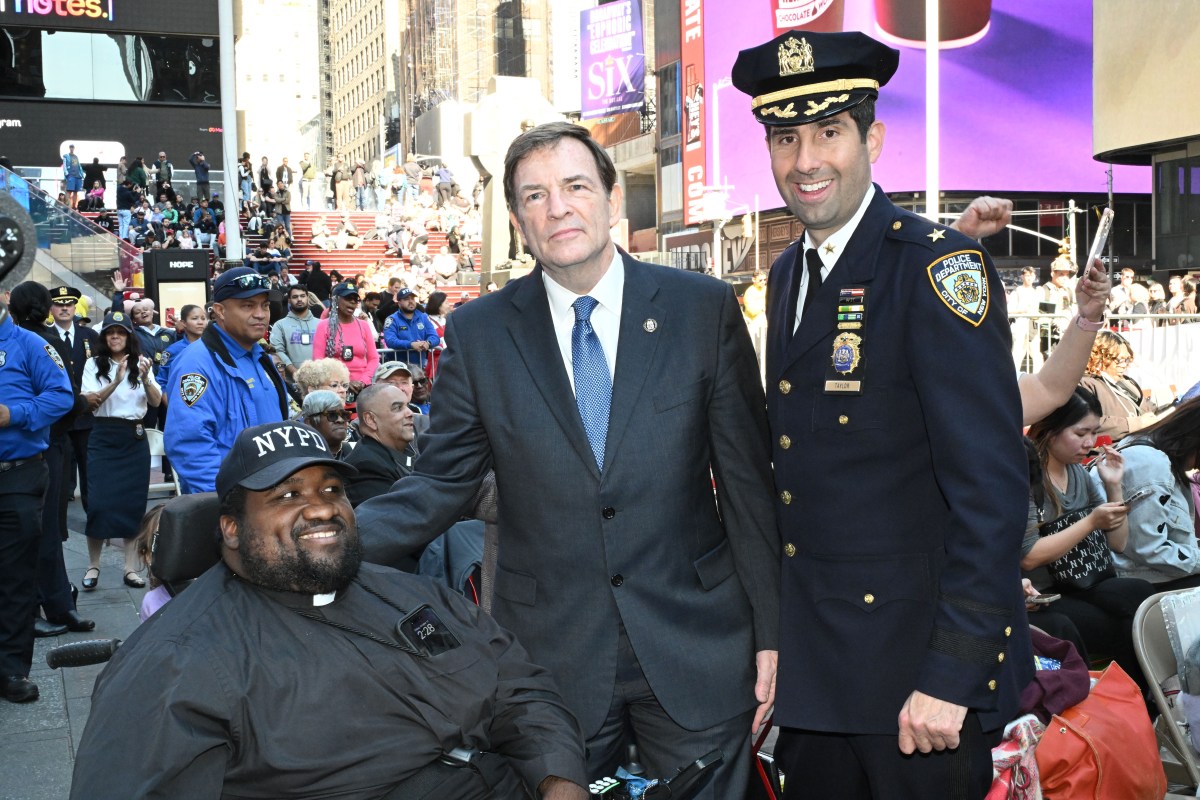 2-Richie Taylor, Deputy Chief of the NYPD, and Thomas G. Donlon, Police commissioner