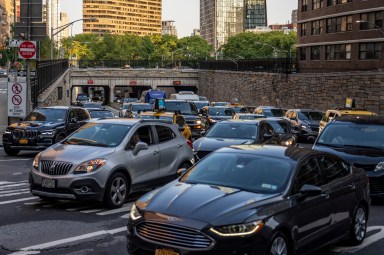 Queens Midtown Tunnel traffic