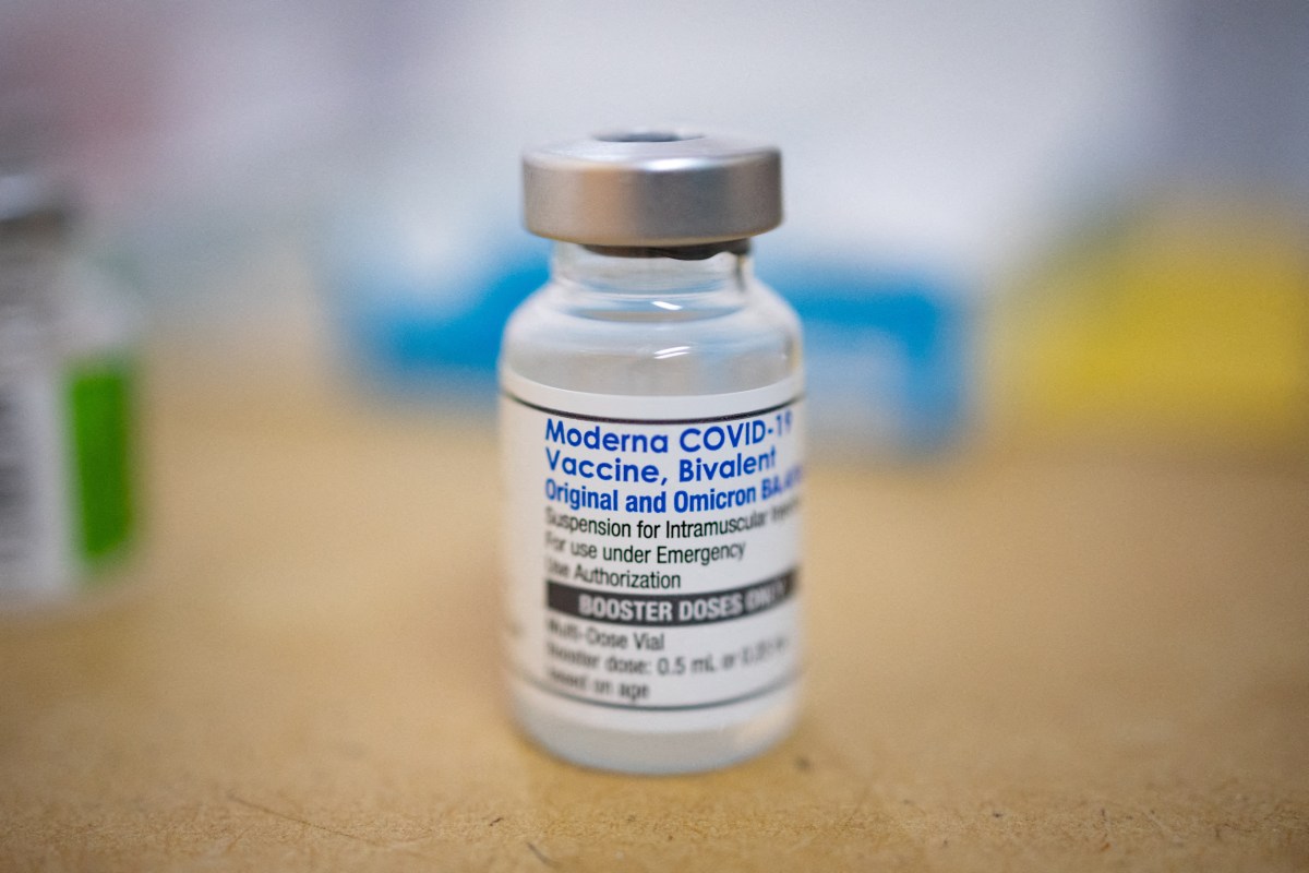 Vial of COVID-19 vaccine