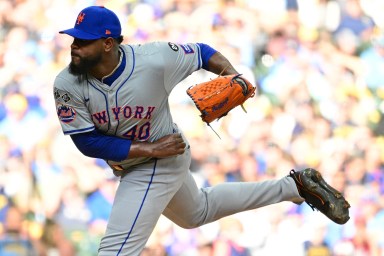 Luis Severino Game 1 Mets Brewers WC