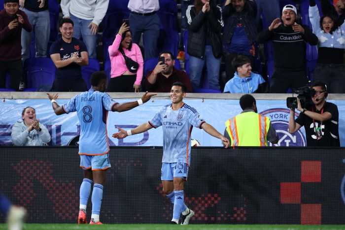 NYCFC Cincinnati Santiago Rodriguez Andres Perea