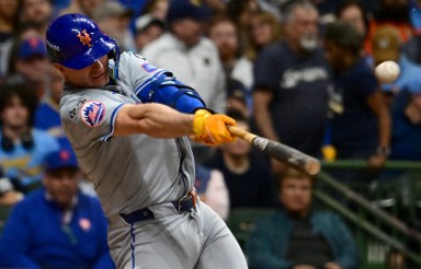 Pete Alonso Mets Brewers Game 2