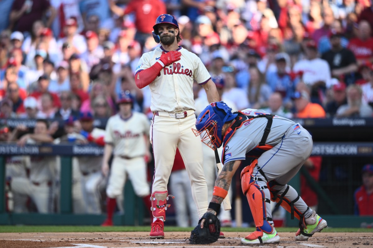 Bryce Harper Mets Phillies Game 2 NLDS