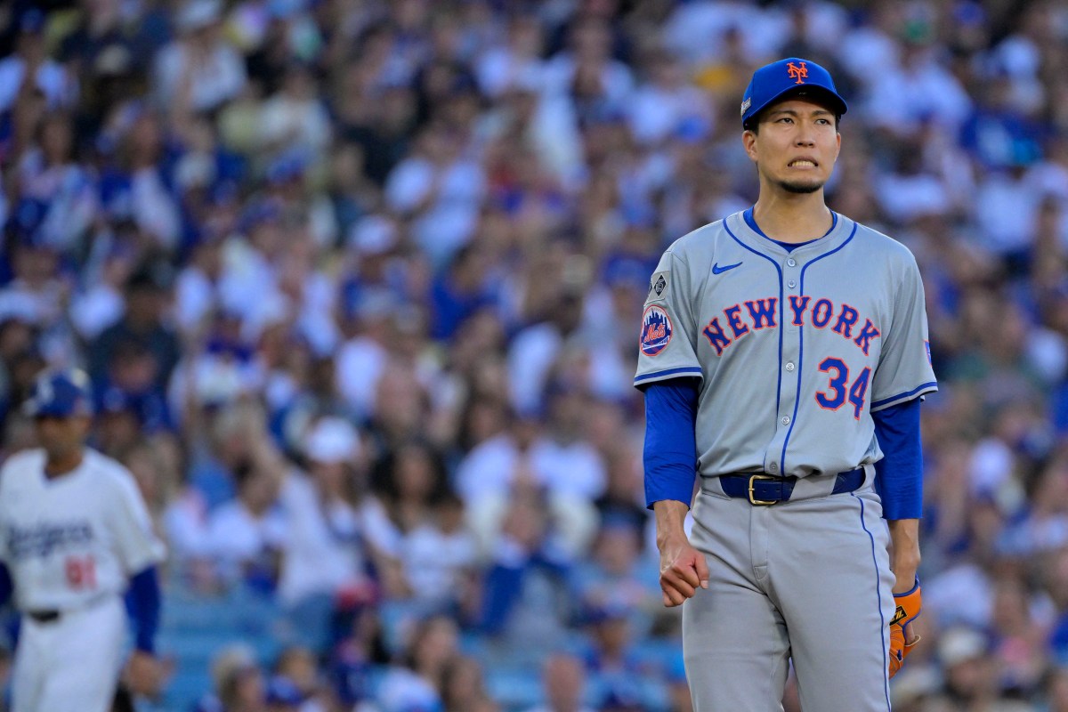 Kodai Senga Mets Dodgers Game 1 NLCS