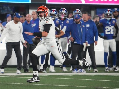 Joe Burrow Bengals Giants touchdown Week 6