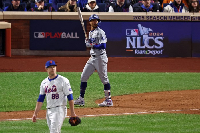 Mookie Betts home run Dodgers Mets Game 4 NLCS