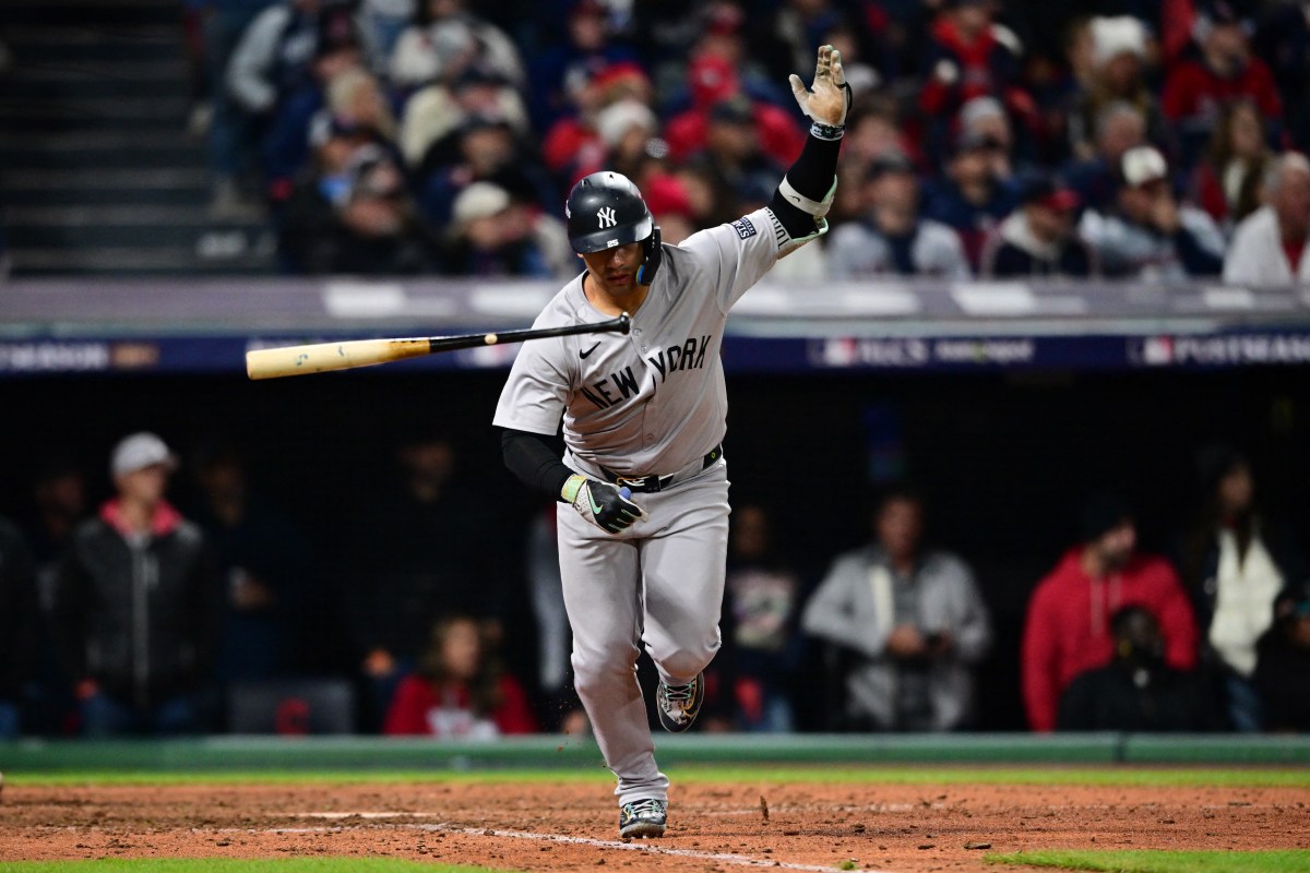 Gleyber Torres Game 4 ALCS Yankees Guardians