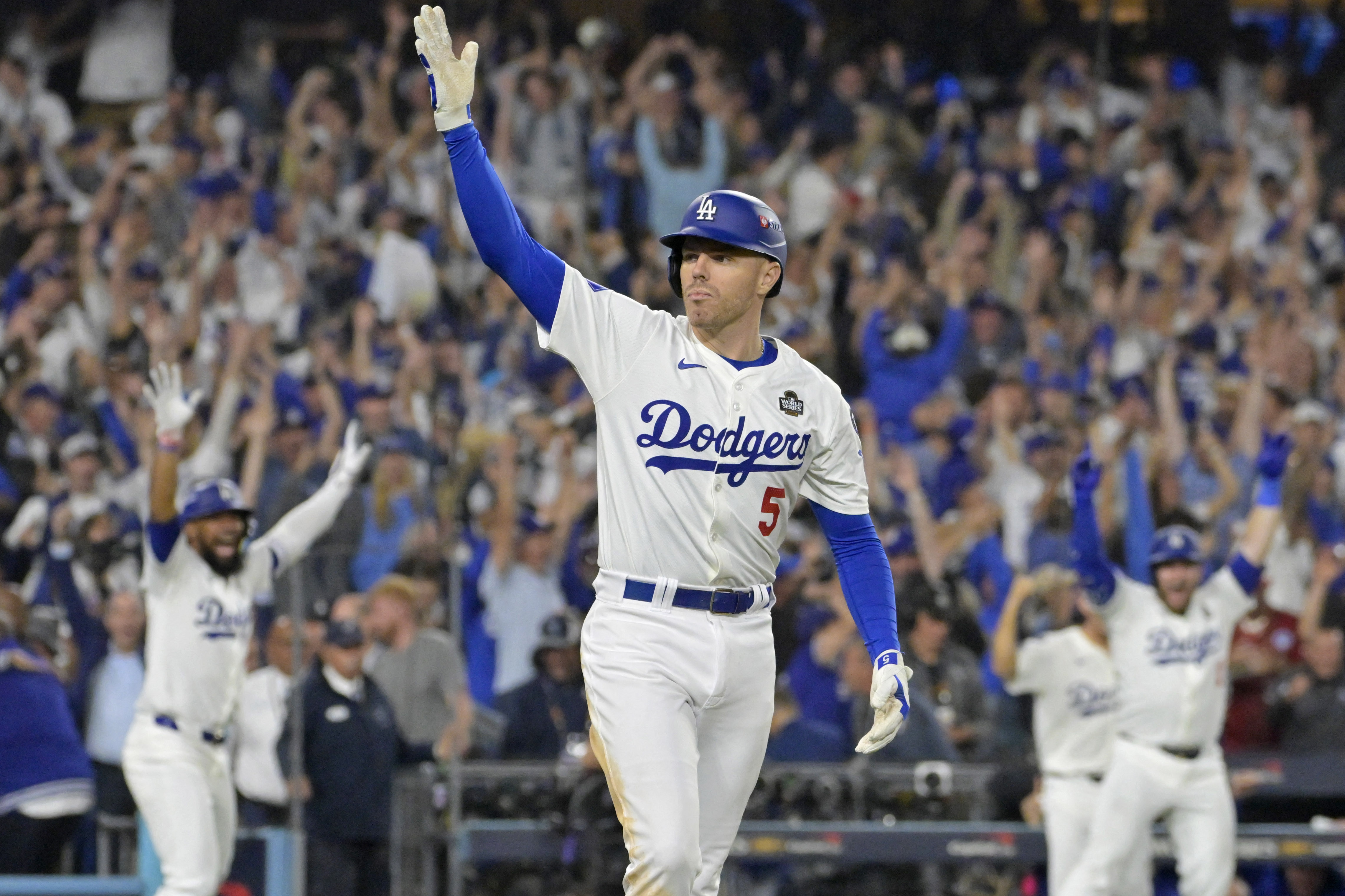 Game 1 of World Series Between Dodgers & Yankees Kicks Off