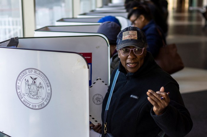 Early voting in Brooklyn