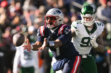 Jacoby Brissett Patriots Jets Week 8 2024