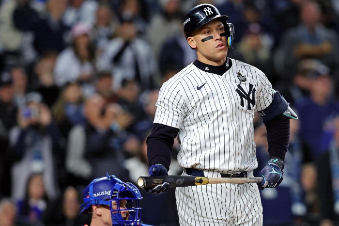 Aaron Judge strikeout World Series Yankees Dodgers