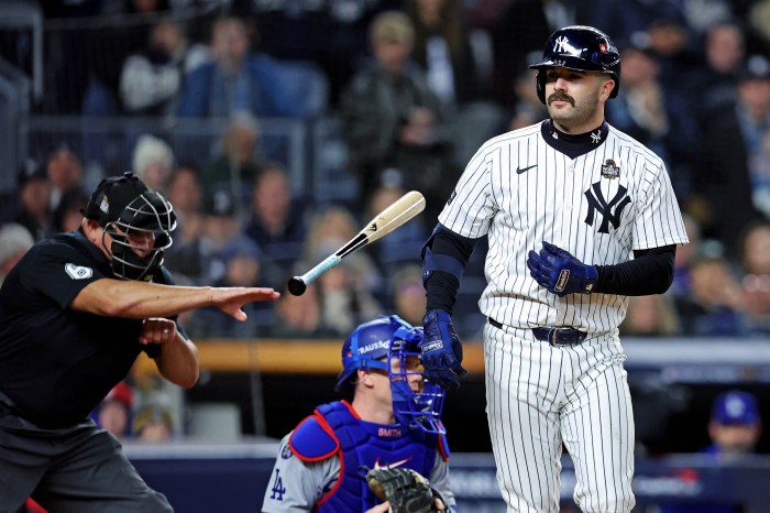 Austin Wells strikeout Yankees Dodgers