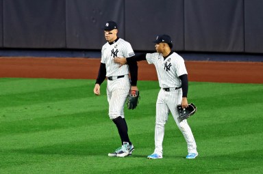 Juan Soto Aaron Judge Yankees World Series Game 5