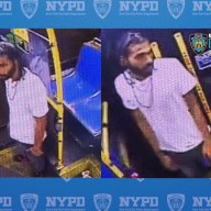 suspect wearing white shirt who allegedly shot two men in the Bronx