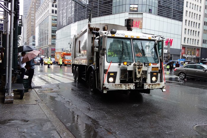 Sanitation truck on renewable diesel