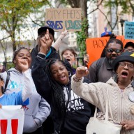 City Council rally for housing voucher expansion case