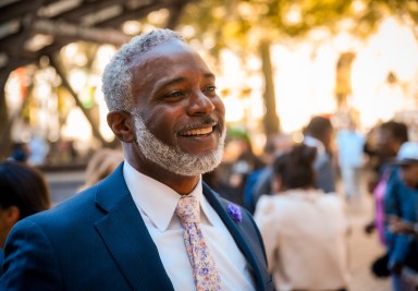 MTA New York City Transit President Demetrius Crichlow