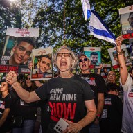 Attendees at Oct. 7 attack anniversary vigil in Central Park