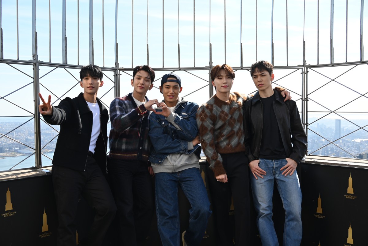 SEVENTEEN at the Empire State Building