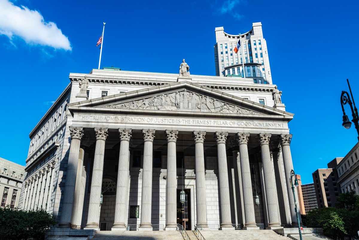 New York Supreme Court Building in Manhattan