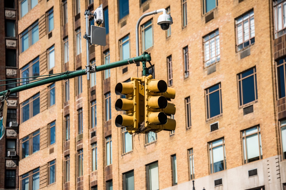 Red light camera in Manhattan