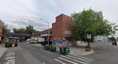 Site of Gansevoort Market in the Meatpacking District