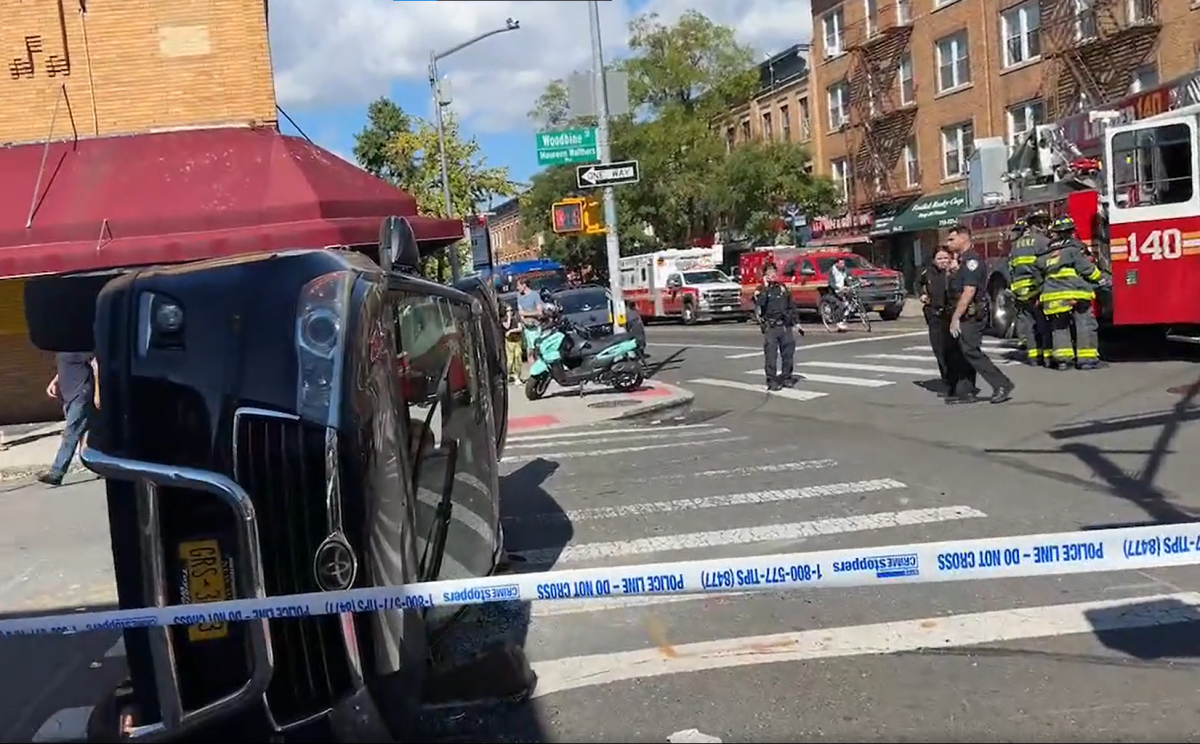 SUV crash in Queens