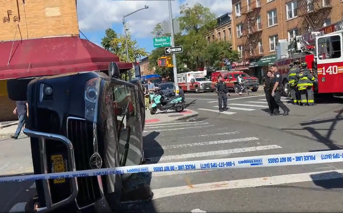 SUV crash in Queens