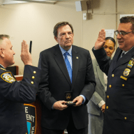 NYPD Chief of Transit Bureau sworn in