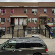 outside view of a home in the Bronx where a triple shooting took place