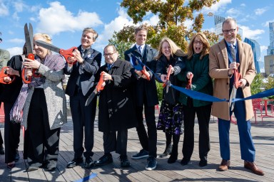 NY:  Ribbon Cutting Pier 97