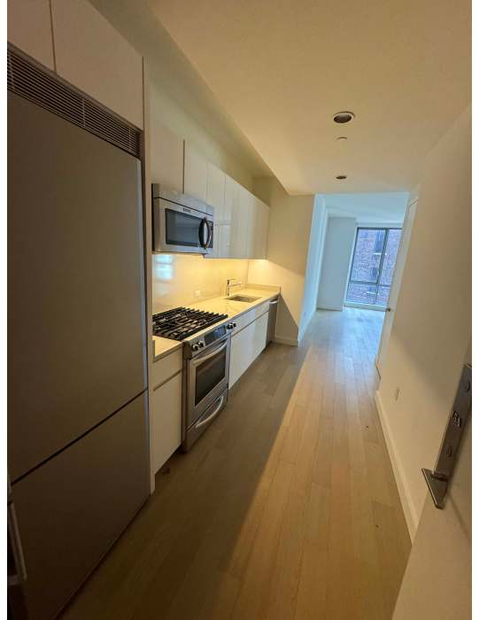 kitchen inside apartment in NYC