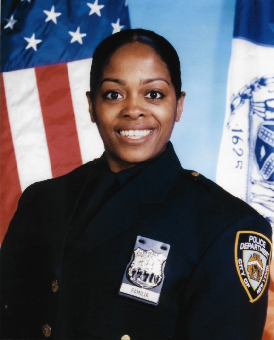 NYPD officer Miosotis Familia in uniform