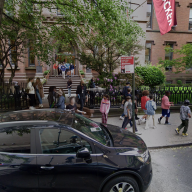 Outside Packer Collegiate Institute in Brooklyn Heights