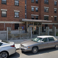 exterior of Queens apartment building