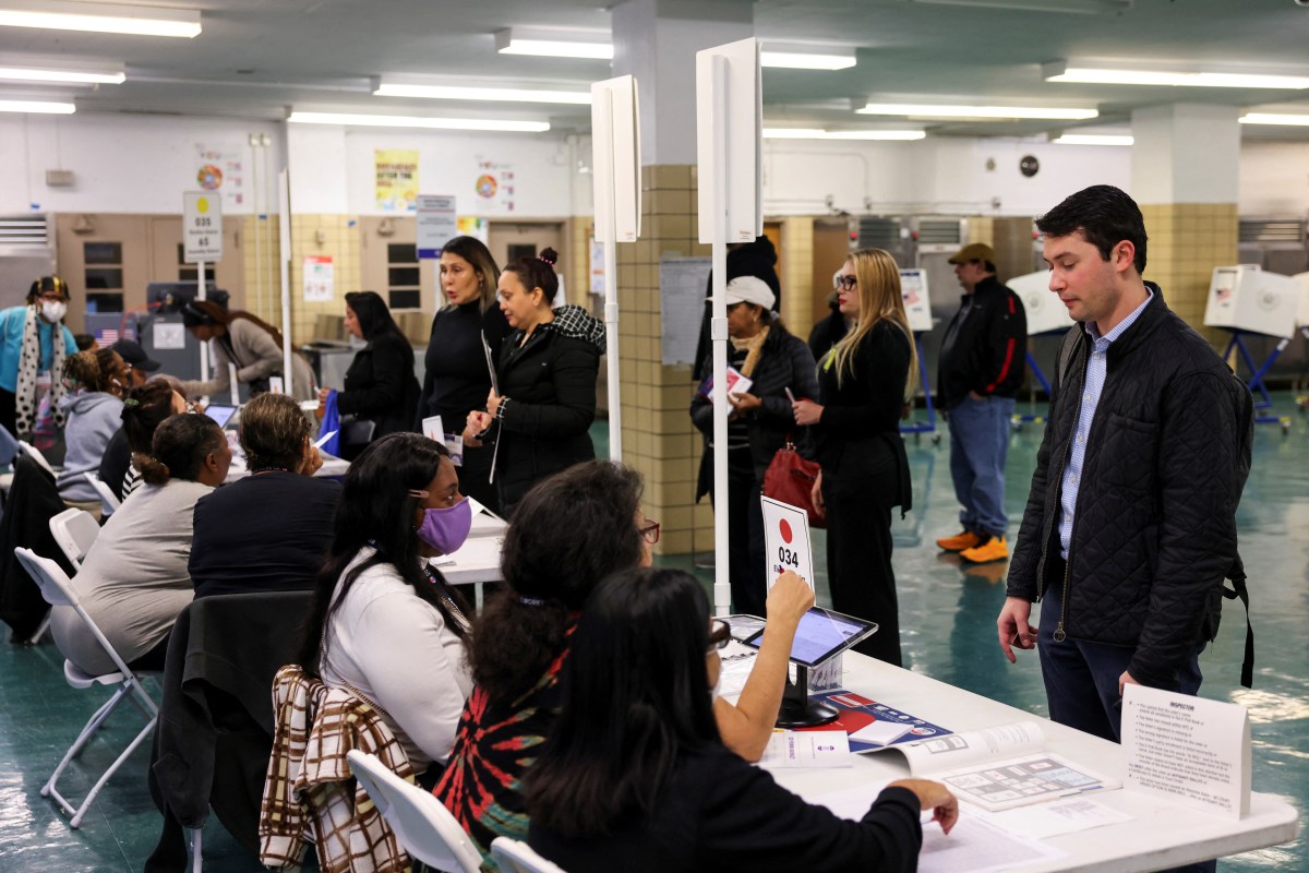 New Yorkers voting in 2024 election