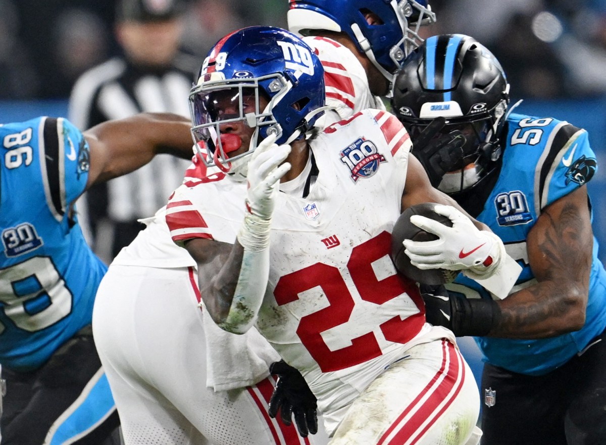 Giants flop in Germany: Big Blue coughs it up late, loses to Panthers in OT in Munich | amNewYork