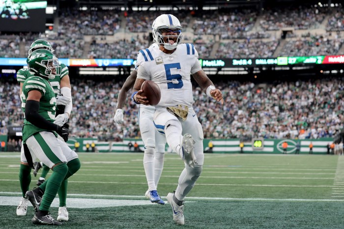 Anthony Richardson Colts Jets Week 11 TD